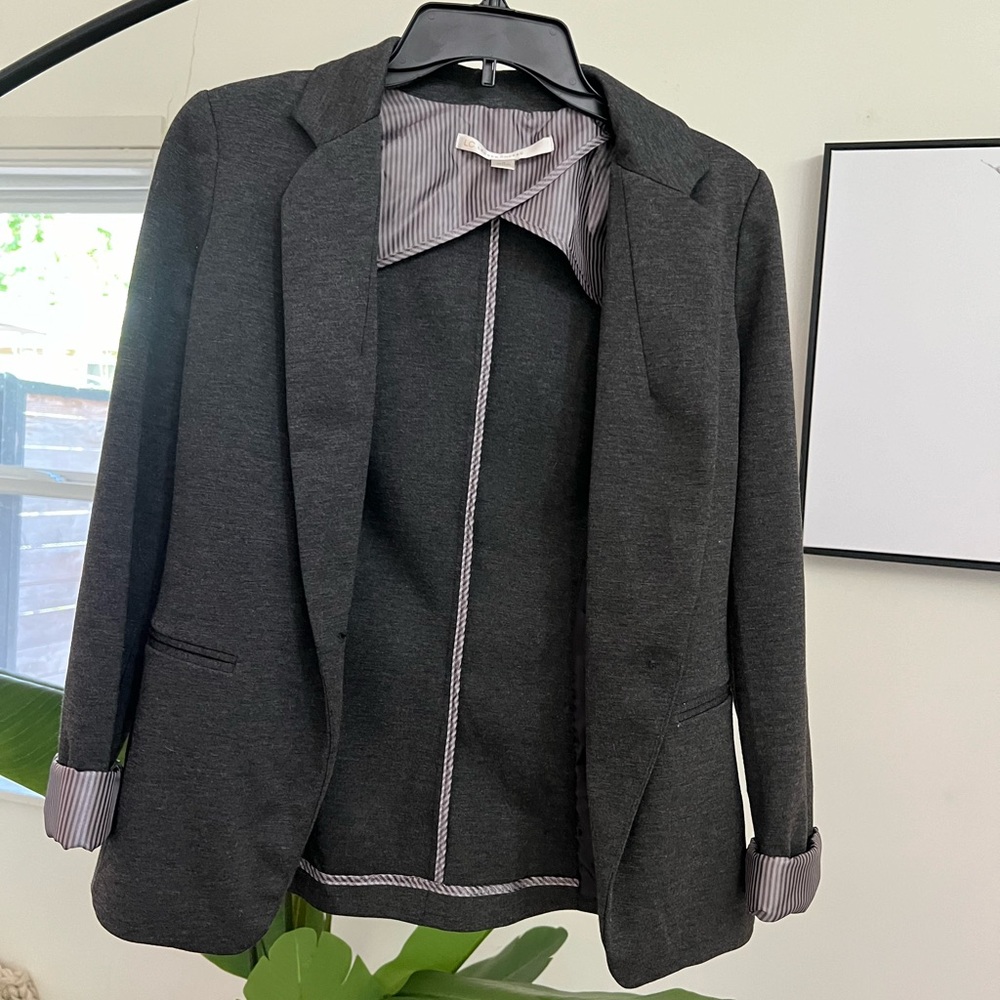 Gray Blazer